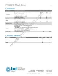 PET800-12-074RA Datasheet Page 17