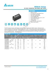 PF01S2415A Datasheet Cover