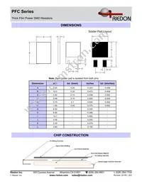 PFC10-0R5F1 Datasheet Page 2