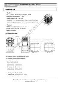 PFC2225BNP-702B Datasheet Cover