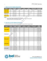 PFC250-1024FG Datasheet Page 2