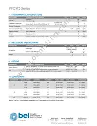 PFC250-1024FG Datasheet Page 5