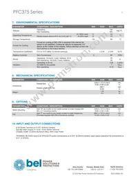 PFC375-4201FG Datasheet Page 5