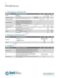 PFC500-1048FG Datasheet Page 4