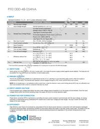 PFE1300-48-054NA Datasheet Page 3