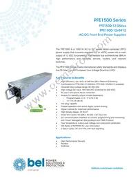 PFE1500-12-054NAC Datasheet Cover