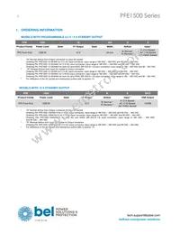 PFE1500-12-054NAC Datasheet Page 2
