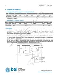 PFE1500-12-054NDS412 Datasheet Page 2