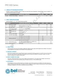 PFE1500-12-054NDS412 Datasheet Page 3