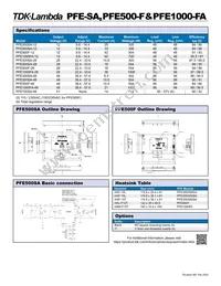 PFE700S-48/T Datasheet Page 2