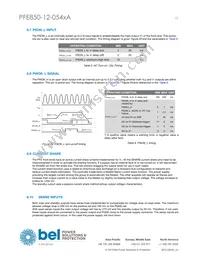 PFE850-12-054RA Datasheet Page 13