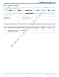 PFM4414VB6M48D0CA0 Datasheet Page 14