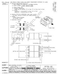 PFT6-32 Datasheet Cover