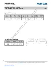 PH1090-175L Datasheet Page 2