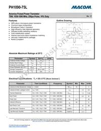 PH1090-75L Datasheet Cover