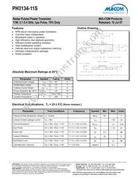 PH3134-11S Datasheet Cover