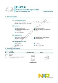 PH5525L Datasheet Cover