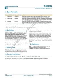 PH8030L Datasheet Page 12