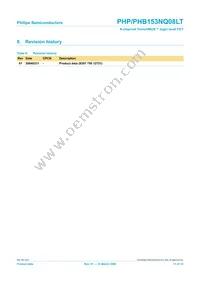PHB153NQ08LT Datasheet Page 11