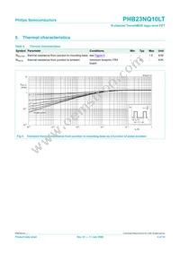 PHB23NQ10LT Datasheet Page 4