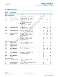 PHB32N06LT Datasheet Page 4