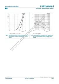 PHB78NQ03LT Datasheet Page 8