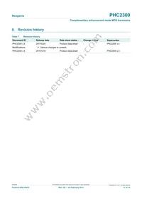 PHC2300 Datasheet Page 11