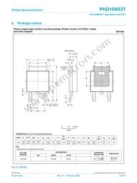 PHD16N03T Datasheet Page 9