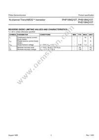 PHD18NQ10T Datasheet Page 3