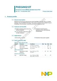 PHD34NQ10T Datasheet Page 2