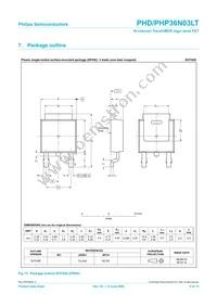 PHD36N03LT Datasheet Page 9