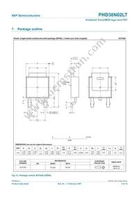 PHD38N02LT Datasheet Page 10