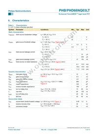 PHD66NQ03LT Datasheet Page 5