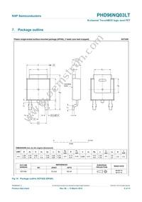 PHD96NQ03LT Datasheet Page 9