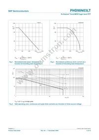 PHD98N03LT Datasheet Page 3