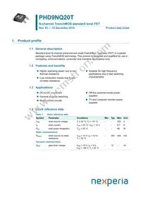PHD9NQ20T Datasheet Cover