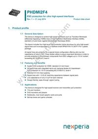 PHDMI2F4X Datasheet Cover