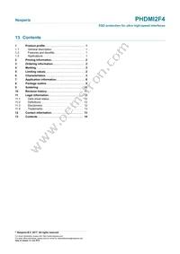 PHDMI2F4X Datasheet Page 14