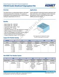 PHE450SD5470JR06L2 Datasheet Cover