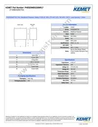 PHE820MB5330MR17 Datasheet Cover