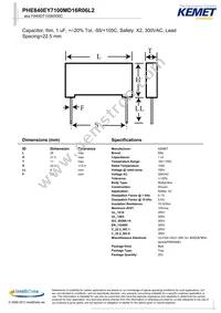 PHE840EY7100MD16R06L2 Datasheet Cover