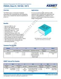 PHE845VD5100MR30L2 Datasheet Cover