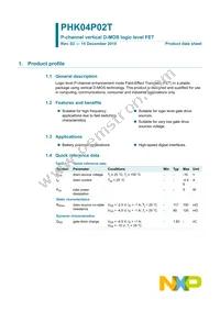 PHK04P02T Datasheet Page 2