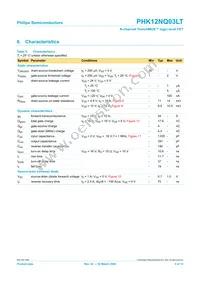 PHK12NQ03LT Datasheet Page 6