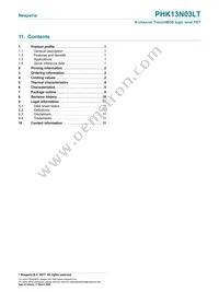 PHK13N03LT Datasheet Page 12