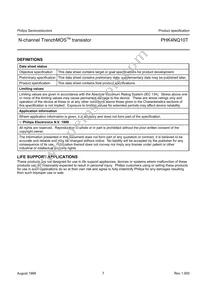 PHK4NQ10T Datasheet Page 7