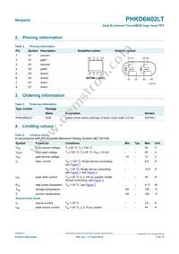 PHKD6N02LT Datasheet Page 2