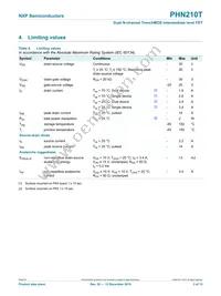 PHN210T Datasheet Page 4