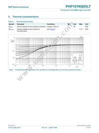 PHP101NQ03LT Datasheet Page 5