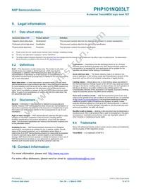 PHP101NQ03LT Datasheet Page 12